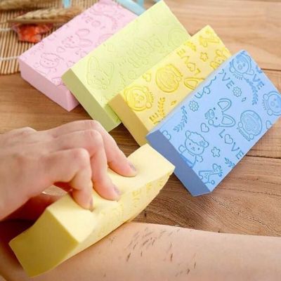 【CW】 Soft Scrubber Exfoliating Sponge Shower Exfoliator Cleaner Dead Remover Bathing Tools