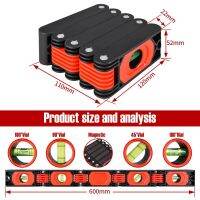 【CW】 Multi Function Foldable Level 28 Inch Angle Measurement Woodworking Tools Precise Leveling in Any Position Save Time