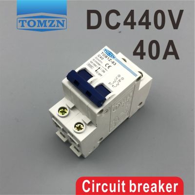 【⊕Good quality⊕】 quan59258258 เบรกเกอร์ Mcb โค้ง40a Dc 440V 2P