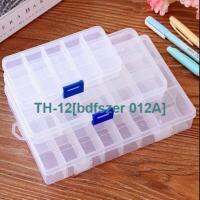 bdfszer 012A Portable Transparent Jewelry Storage Box Pill Box Earrings Earrings Ring Necklace Plastic Jewelry Box Multi-grid Removable