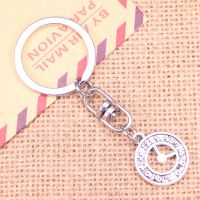 20pcs New Fashion Keychain 17mm Death Pendants Men Jewelry Car Chain Holder Souvenir