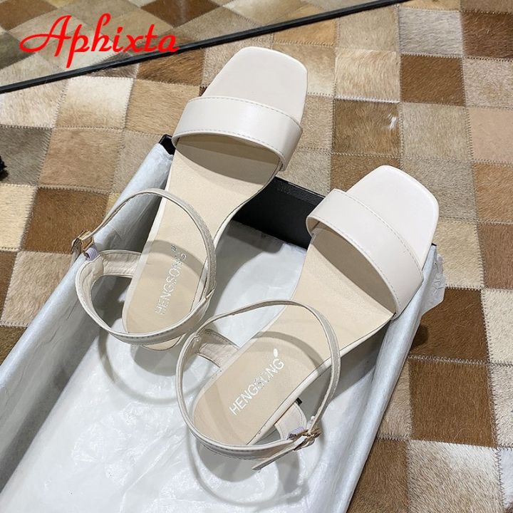 ขายดีที่สุด-ioztt2023-aphixta-5-5cm-heels-sandals-slides-ankle-size-45