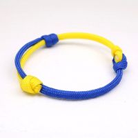 Elegant Bracelet Wristband National Country Flag Unisex Jewelry I Stand it with Gifts Yellow Blue Bracelets for Unisex F3MD Replacement Parts