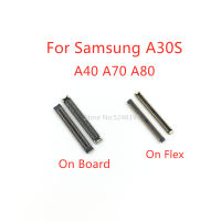 5-10ยูนิต Skrin Paparan จอแอลซีดีโค้งงอ FPC Penyambung 78Pin A307F Samsung Galaxy A40 A405F A70 A705F A80 A805F เสียบบอร์ด