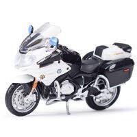 Maisto 1:18 R1200 RT Police Die Cast Vehicles Collectible Motorcycle Model Toys