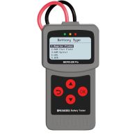 ZZOOI Micro-200 Pro Car Motorcycle Battery Tester 12/24v Multi-Language Digital Battery System Analyzer Motorcycle Car Diagnostic Tool