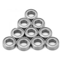 10Pcs R166ZZ Single Rolling Metal Shielded Deep Groove Steel Ball Bearings miniature bearing rodamientos 4.762*9.525*3.175mm Axles  Bearings Seals