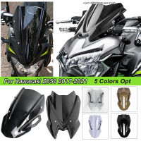 Motorcycle Sports Windscreen Windshield Viser Visor Wind Deflectors For Kawasaki Z650 2017 2018 2019 2020 2021 Z 650 Accessories