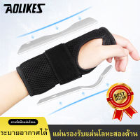 ที่รัดข้อมือ เสริมเหล็ก สายรัดข้อมือ เฝือกข้อมือ ผ้ารัดข้อมือ ผ้าพันข้อมือ(1 ข้าง)