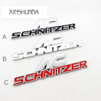 ตรารถยนต์ตัวอักษร XSD 1 X โลหะ AC SCHNITZER รถประสิทธิภาพสติ๊กเกอร์ตกแต่งสำหรับตกแต่งรถยนต์ BMW