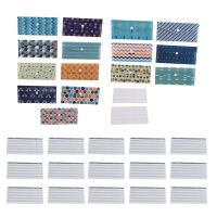 15Pcs Cash Envelope Waterproof Envelope Reusable Budget Envelopes Expense Tracking Budget Sheets and Stickers