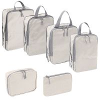 hot【DT】 6/4pcs Set Compressed Organizer Digital Toiletries and Cosmetics Storage Shoes Luggage