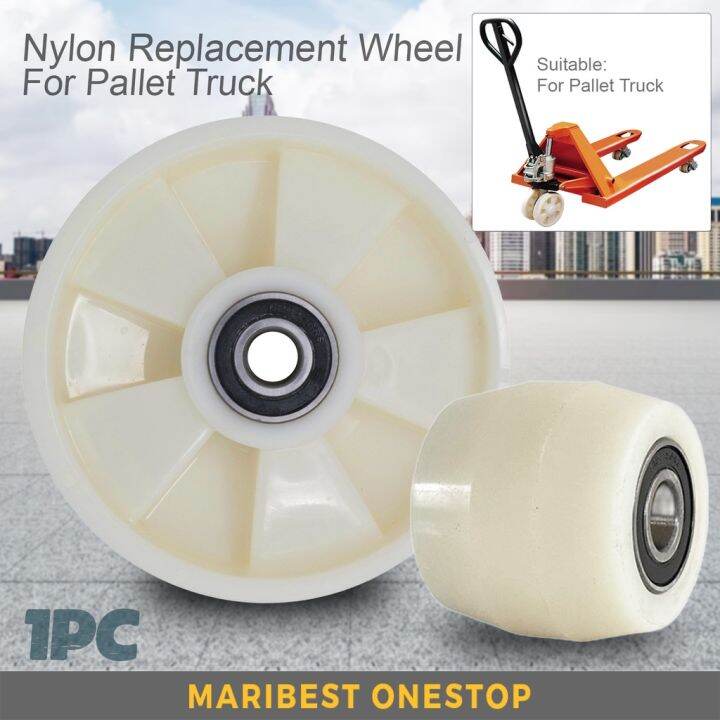 Hand Pallet Truck Nylon Wheel Roller Replacement Wheel For Pallet Truck