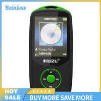 Rainbow Ready Stock Hot RUIZU X06 Bluetooth Sport เครื่องเล่น MP3พร้อมเครื่องเล่นหน้าจอ1.8นิ้ว100ชั่วโมง Lossless Recorder FM