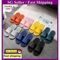 (SG Seller)Japanese Indoor Household Non-Slip Leak Dry Slippers for Men and