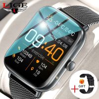 ✽ LIGE Sports Smart Watch Men Full Touch IP67 WaterProof Fitness Tracker Sport Watches Blood Pressure SmartWatch Ladies For Android and IOS