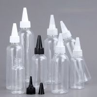 30 50 100 500ml Tip Transparent Plastic Bottle Emulsion Extrusion Bottling Spot PET Empty Bottles