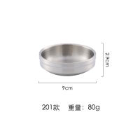 Insulation and anti-scalding double-layer bowl of gold and silver color optional childrens adult rice bowl multifunctional bowl