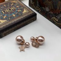 New Style CD Pink Pearl Earrings Fashion 925 SiLer Needle Girls Non-Fading Non-Allergic All-Match Jewelry