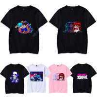 Friday Night Funkin T-Shirt Men Women Teenagers Casual Cartoon Graphic Tees Tops