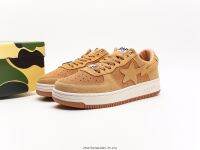 รองเท้าBAPE STA LOW BEIGE SUEDE SIZE.40-45 รองเท้าแฟชั่น รองเท้าลำลอง รองเท้าใส่เที่ยว รองเท้าผ้าใบผช ทรงสวย ใส่สบาย พร้อมกล่อง (55)