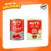 Mutti Peeled Potato มุตติ มะเขือเทศปอกเปลือก , Mutti Double Concentrated Tomato มูตติ มะเขือเทศบดละเอียด(ชนิดเข้มข้น)