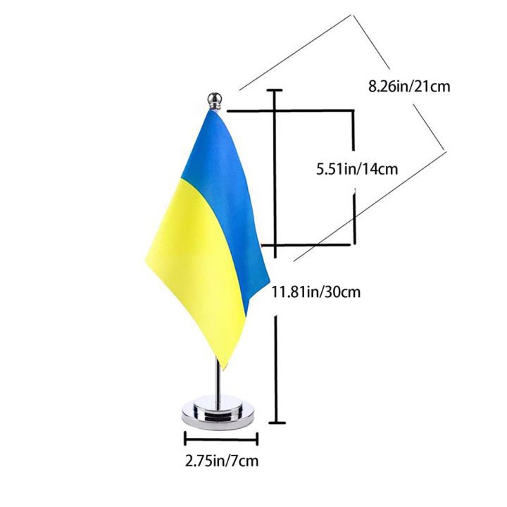 14x21cm-mini-flag-of-jamaica-banner-meeting-boardroom-table-desk-stand-stainless-steel-pole-the-jamaica-flag-national-design