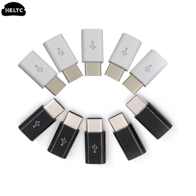 5pcs Mini USB 3.1 Type-C Male Connector to Micro USB 2.0 5Pin Female Data Adapter Converter USB Type Charger Adapter