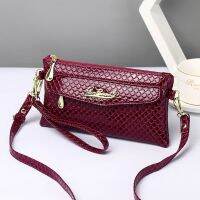 【hot seller】 Middle-aged womens cross-body bag style casual shoulder square convenient