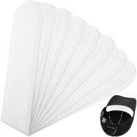 30Pcs/Set Golf Hat Liner Cap Protection Insert Headband Sweatband Disposable Hat Liner Moisture Absorbing Sweat Pads