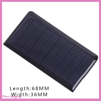 Manao 1PC SOLAR PANEL 5V 60MA สำหรับ MINI SOLAR PANEL CHARGING and generating electricity