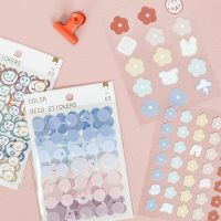 【LZ】 Journamm 120pcs Cute Sticky for Diary Deco Kawaii Stationery Supplies Plant Stickers Junk Journal Scrapbooking Label Stickers