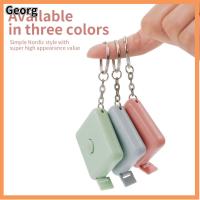 GEORG 2Pcs หน่วยเมตริกเซนติเมตร เทปกล้องส่องทางไกลอัตโนมัติ 150ซม./60นิ้ว สี่เหลี่ยมสี่เหลี่ยม เทปนุ่มๆ แบบพกพาได้ เทปม้วนได้ สำหรับผู้หญิง