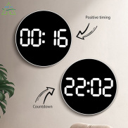 KS Clock 10 inch simple LED wall clock multi