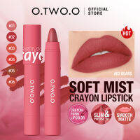 O.TWO.O ปากกาลิปสติกเนื้อแมท6สีสำหรับแต่งริมฝีปากแบบนุ่มทินต์ลิปมีเม็ดสีสูง