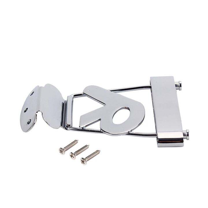 trapeze-tailpiece-r-6-gitar-senar-ของแท้สำหรับ-archtop-ชิ้นส่วนสะพานกีตาร์เบสแจ๊ส