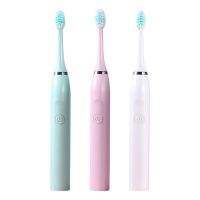 HOKDS Ultrasonic Electric Toothbrush with 3 Brush Heads One Charge for 180 Days