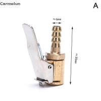 [Carmelun] อะแดปเตอร์หัวฉีดเกลียวปั๊มลมรถยนต์ยางรถบรรทุกคลิปวาล์วหัวที่สูบลมเชื่อมต่อ