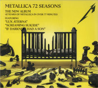 CD Metallica – 72 Seasons  ***แผ่นลิขสิทธิ์แท้ มือ1 made in eu