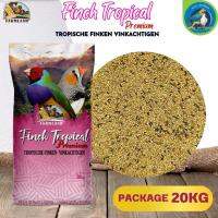 Farmland Finch Tropical Premium TROPISCHE FINKEN VINKACHTIGEN ฟาร์มแลนด์ อาหารนกฟินช์ ขนาด 20KG