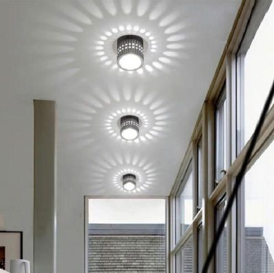 Modern LED Ceiling Light โคมไฟดาว์นไลท์ โคมไฟประดับตกเเต่งเพดาน เเสงขาว white / เเสงเหลือง yellow สไตล์โมเดริ์น ที่ใช้ในห้องนั่งเล่น ห้องรับประทานอาหาร ห้องนอน ห้องทำงาน ห้องประชุมและบันไดทางเดิน จำนวน 1 โคม [ กดเลือกเเสง ]