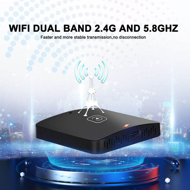 Carplay Ai Box Wireless CarPlay Car Adapter Apple Wireless Carplay Dongle Plug Play For Kia VW