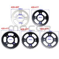 420/428โซ่37T/41T/48T เฟืองห่วงโซ่ด้านหลัง58Mm สำหรับ ATV Quad Pit จักรยานสกปรกรถบั๊กกี้โกคาร์ทมอเตอร์ไซค์อุปกรณ์ตกแต่ง