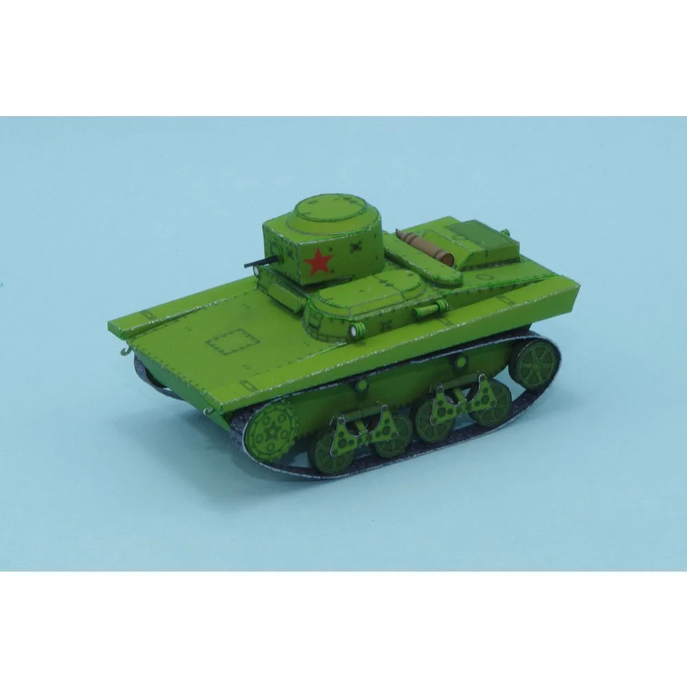 Làm mô hình giấy xe tăng Liên Xô KV1  How to make KV1 tank model   YouTube