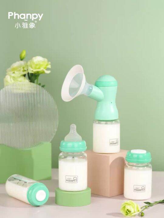 2 Glass Breastmilk Bottle Newborn Baby Bottle Wide Caliber Standard
