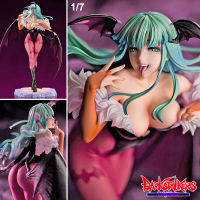 Figure ฟิกเกอร์ Bishoujo จากเกมต่อสู้ Darkstalkers The Night Warriors Vampire Savior ดาร์คสตอล์กเกอร์ Morrigan Aensland มอริแกน ไอน์สแลนด์ 1/7 ซัคคิวบัส แวมไพร์ ปีศาจสาว Succubus Devil Horror โมริแกน เอนส์ลันด์ ดาร์กสทอล์คเกอร์ Anime Hobby โมเดล อนิเมะ