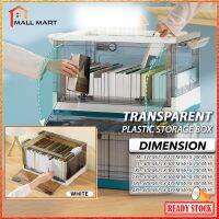 Mallmart MSO024 กล่องพลาสติกใส พับได้ สําหรับจัดเก็บเสื้อผ้า