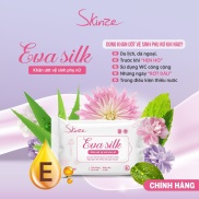 Khăn Ướt Vệ Sinh Phụ Nữ Skinze Eva Silk Khăn Ướt Phụ Khoa Kháng Khuẩn