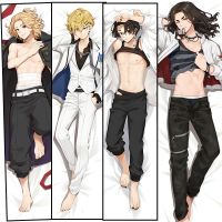 Tokyo Revengers Dakimakura Baji Keisuke Manjiro Sano ปลอกหมอนมีลายตัวอักษรคอสเพลย์หมอนกอดหมอนโอตาคุคลุมหมอน