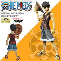 Model โมเดล งานแท้ 100% แมวทอง Banpresto One Piece วันพีซ เต็มพิกัดสลัดจอมลุย วันพีช Monkey D Luffy มังกี้ ดี ลูฟี่ กลุ่มโจรสลัดหมวกฟาง อนิเมะ มังงะ manga